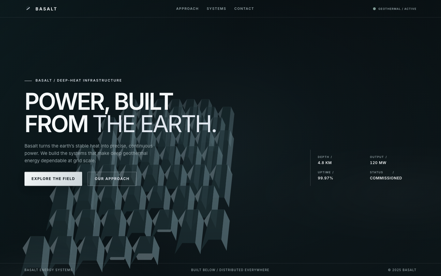 Screenshot of Basalt