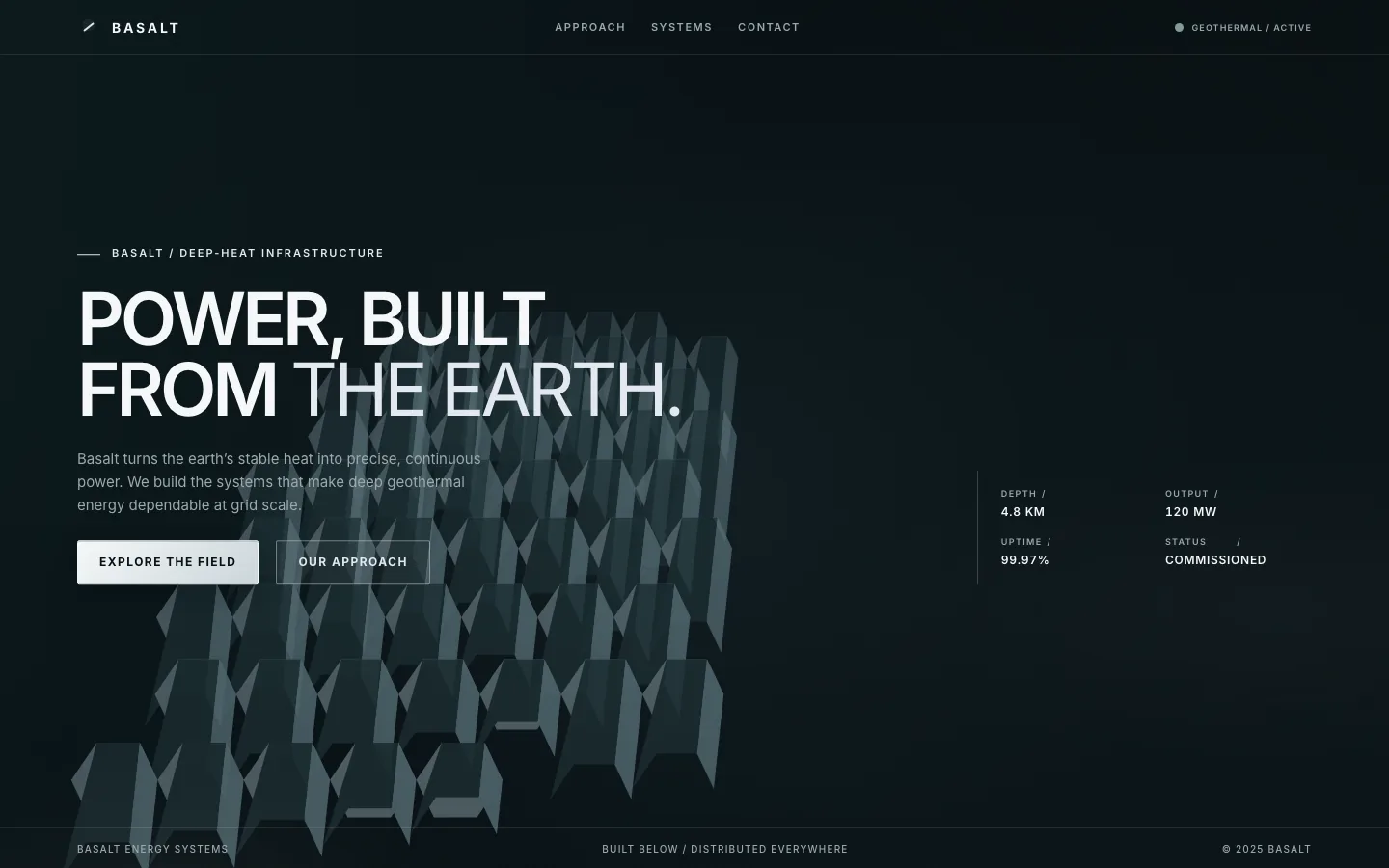 Rendered preview of Basalt