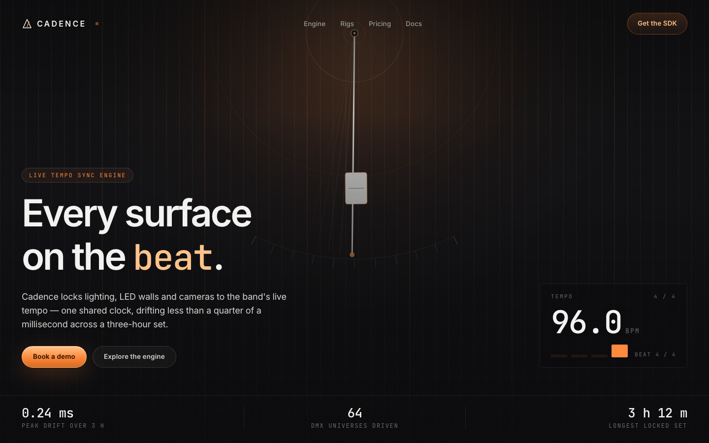 Screenshot of Cadence