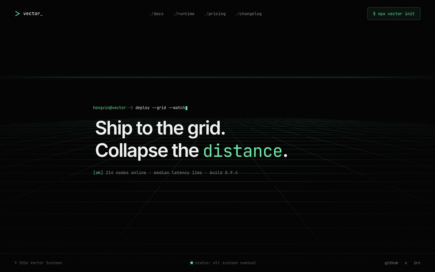 Screenshot of Grid Collapse