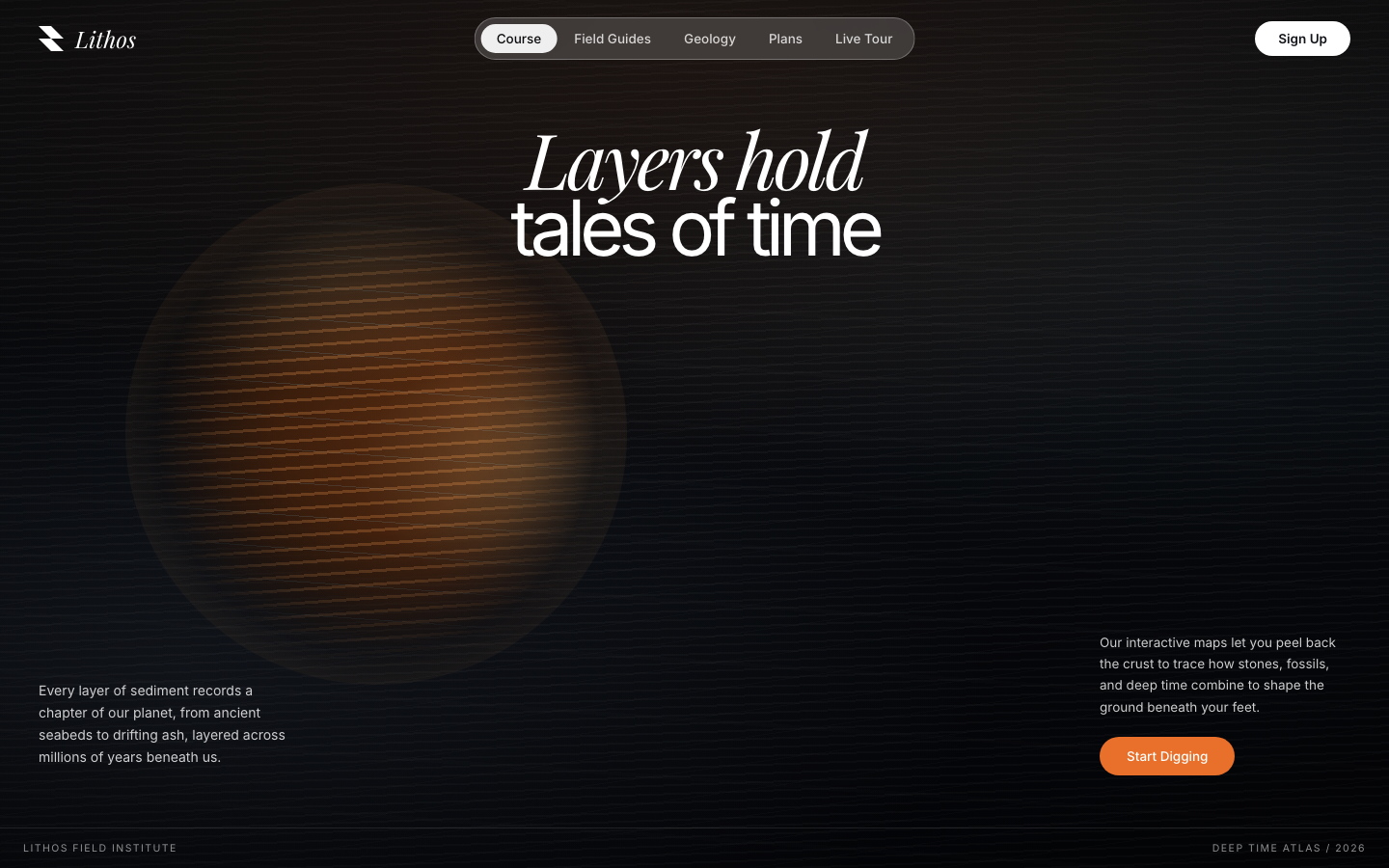 Screenshot of Interactive Discovery