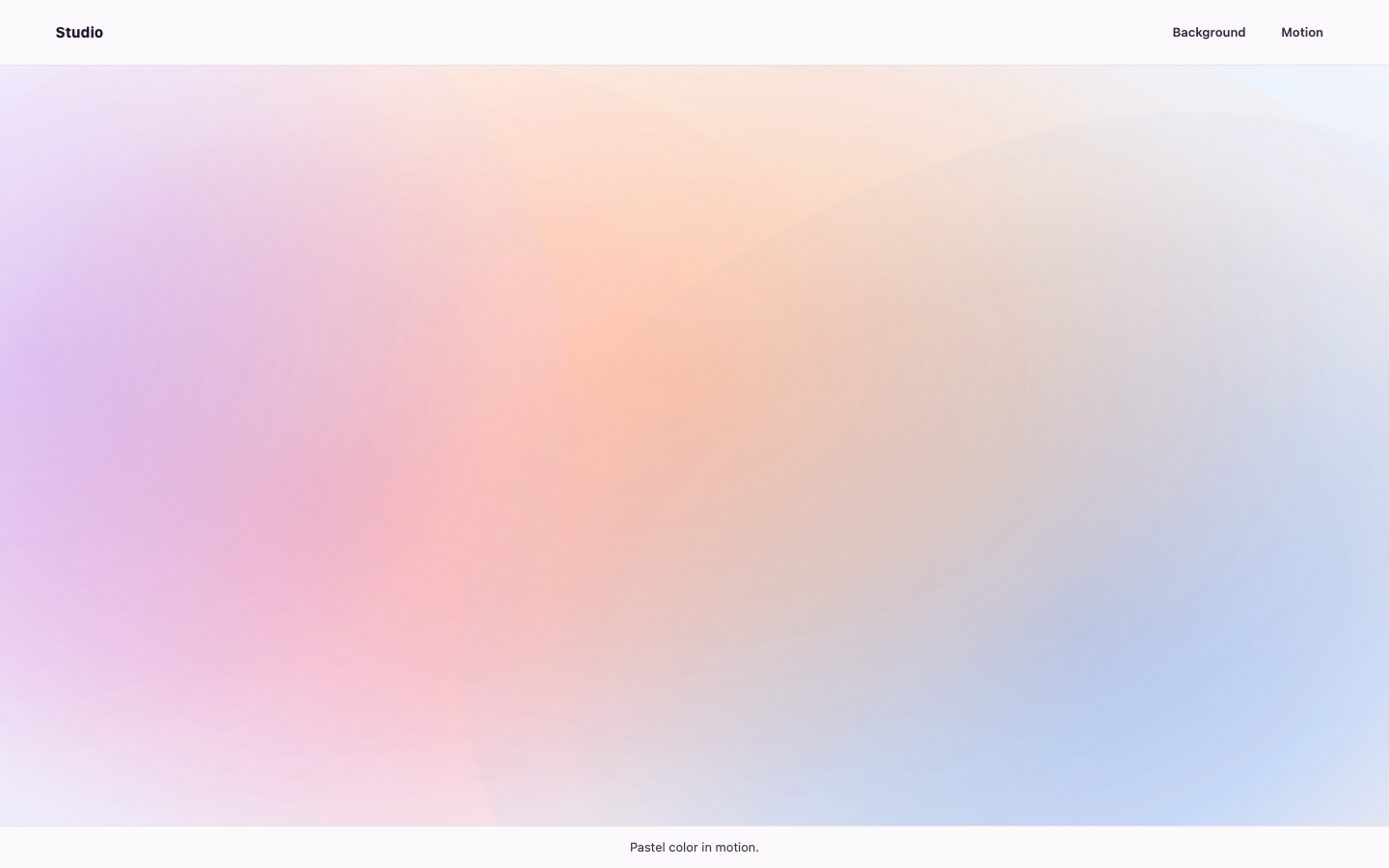 Screenshot of Aurora Gradient