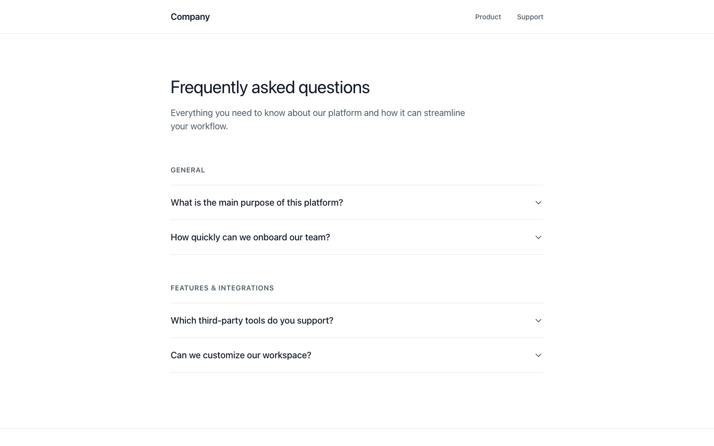 Screenshot of FAQ 01 Moxo