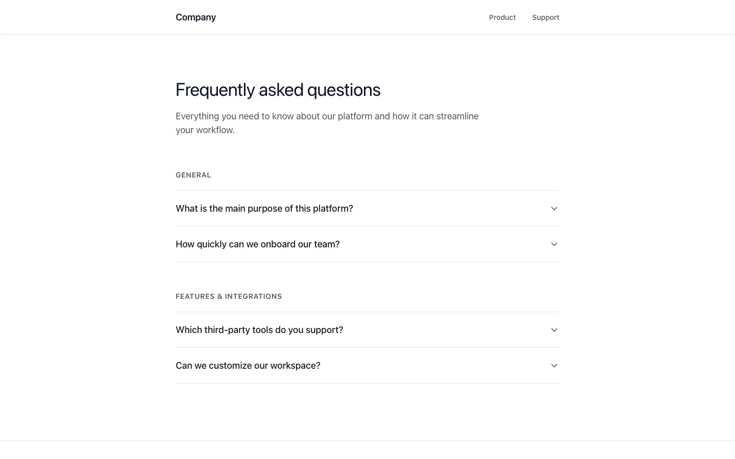 Rendered preview of FAQ 01 Moxo