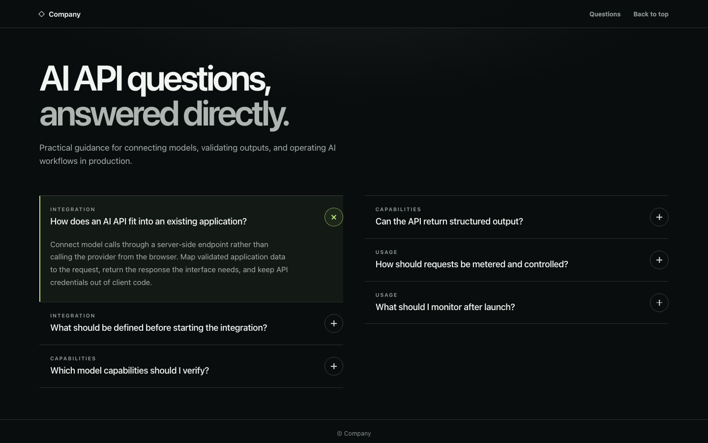 Screenshot of FAQ 02 Velara