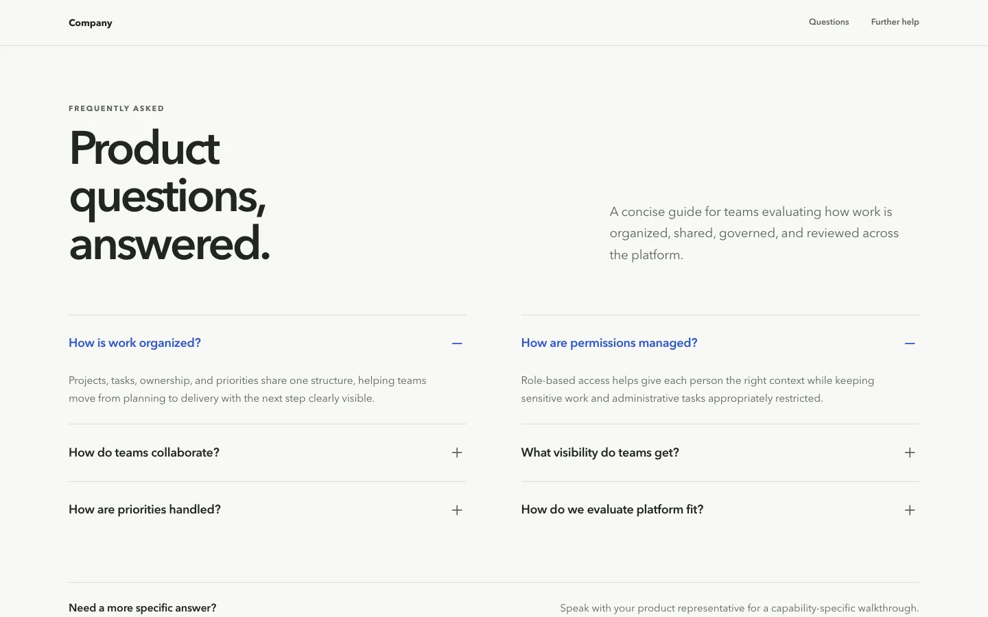 Rendered preview of FAQ 04 Moxo