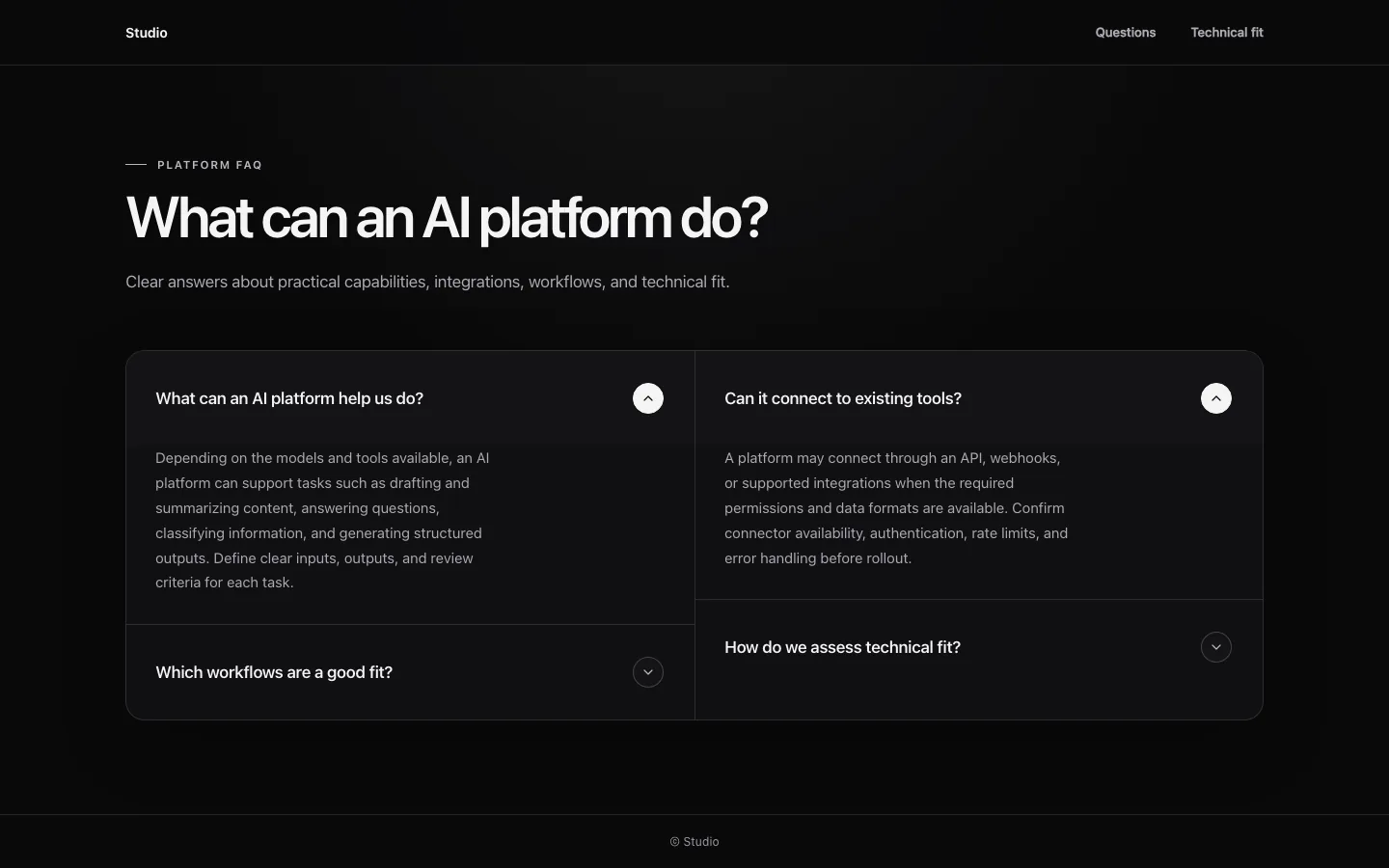 Rendered preview of FAQ 05 Velara