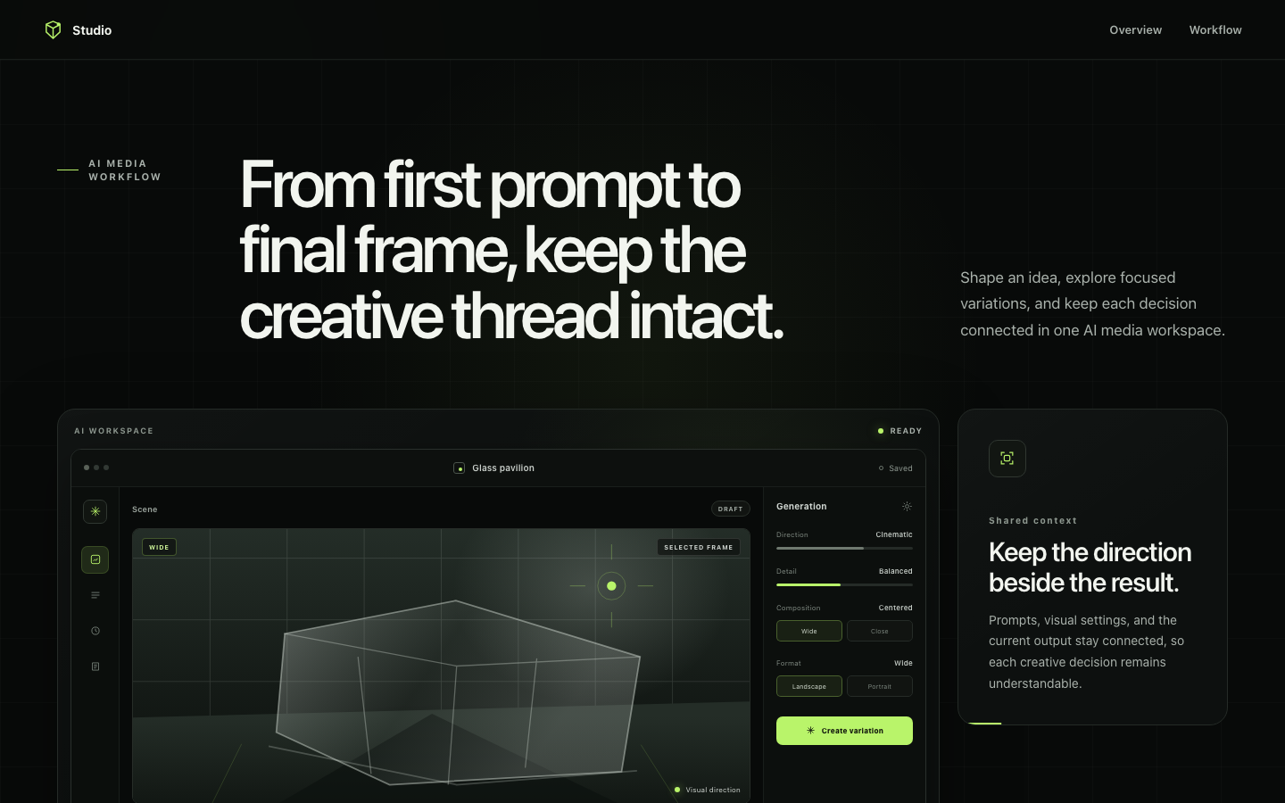 Screenshot of Features 05 Luma