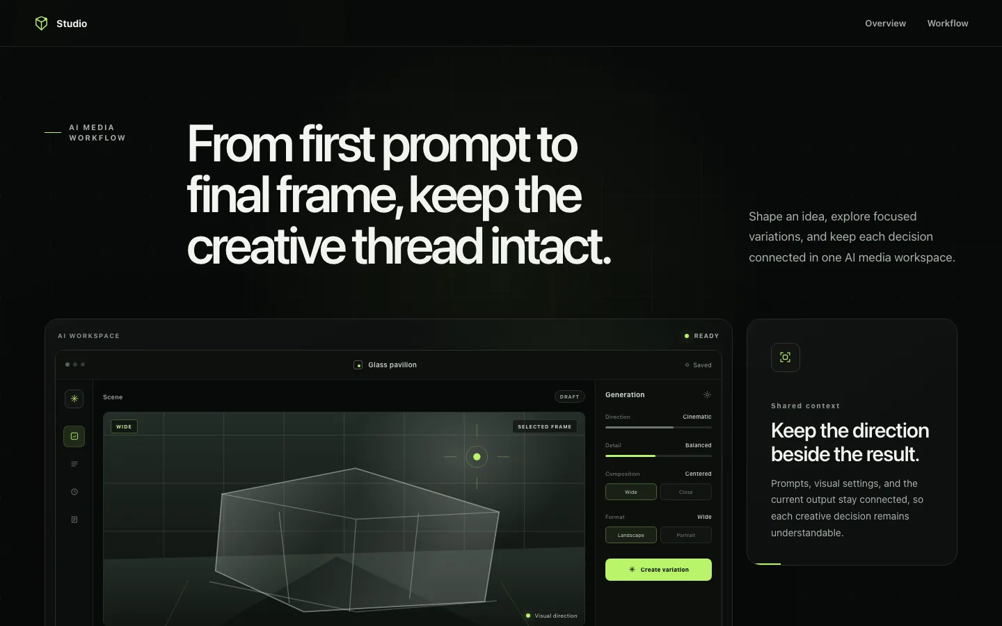 Rendered preview of Features 05 Luma