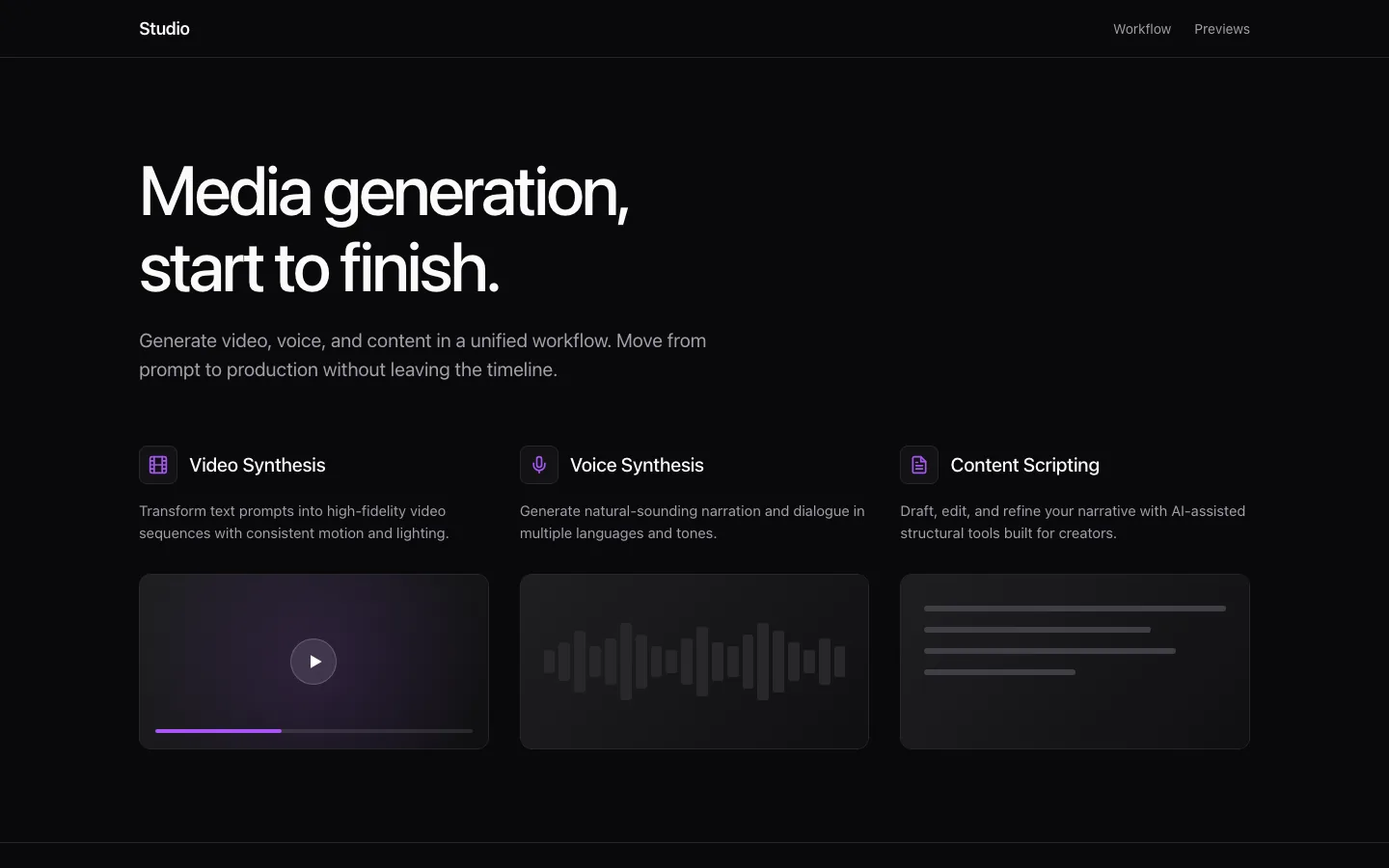 Rendered preview of Features 07 Luma