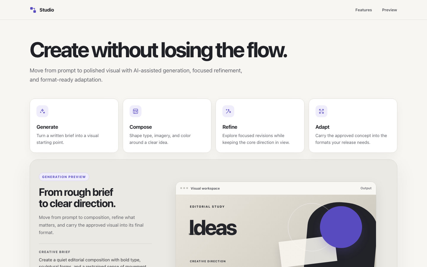 Screenshot of Features 08 Luma