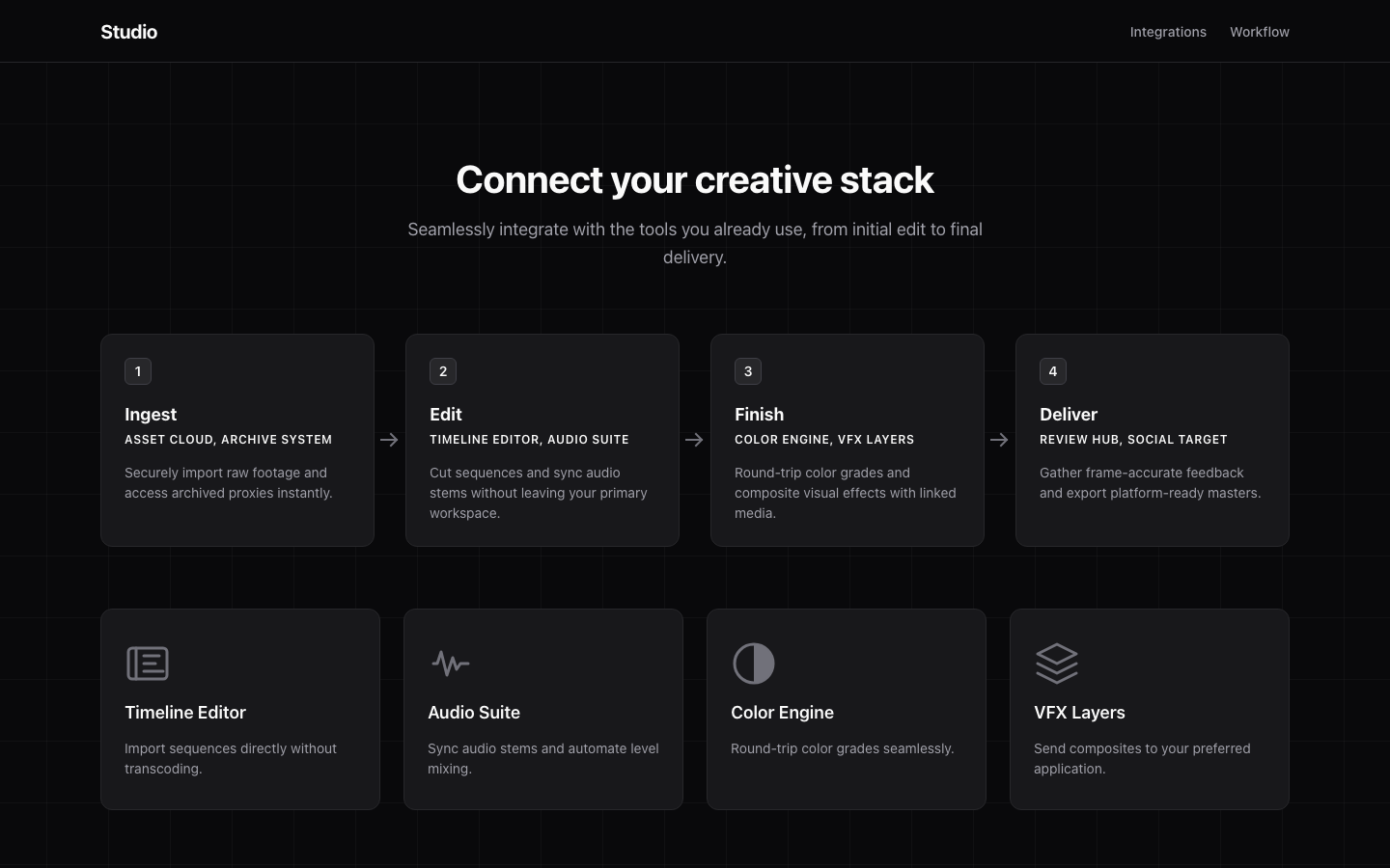 Screenshot of Integration 02 Luma