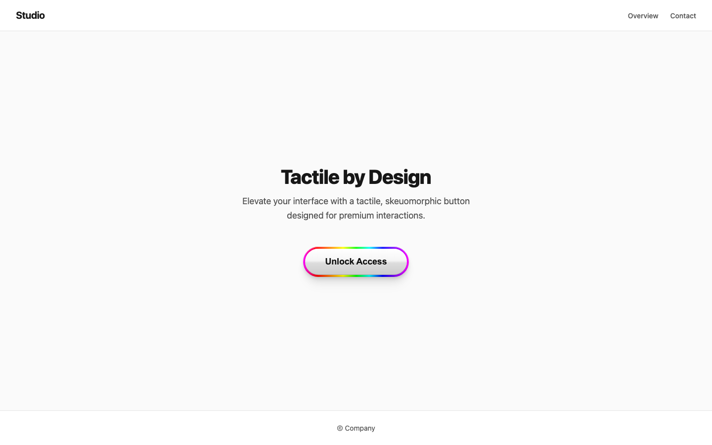 Screenshot of Metal Button