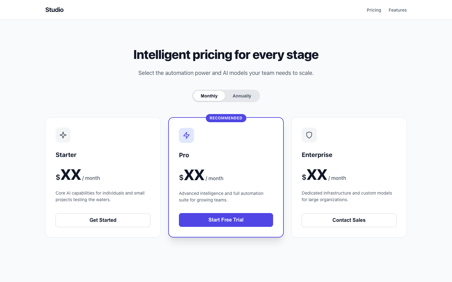 Screenshot of Pricing 03 Kelo