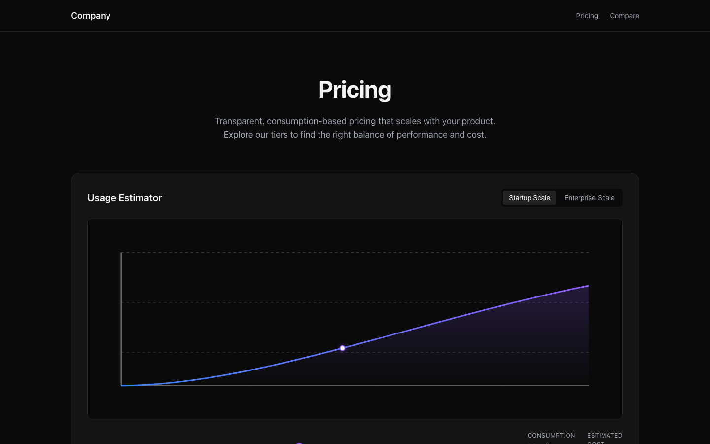 Screenshot of Pricing 05 Velara