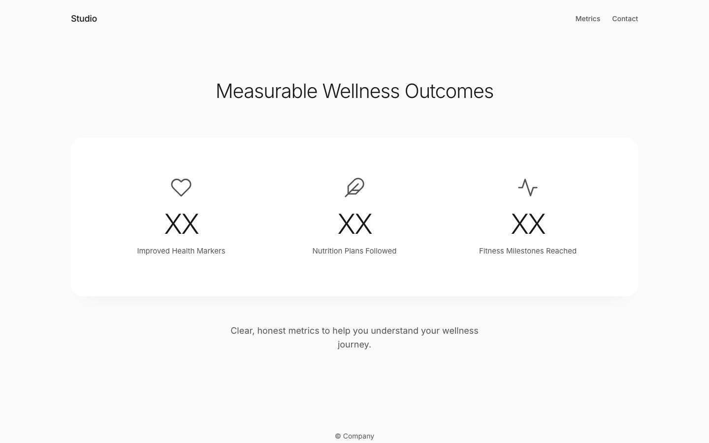 Screenshot of Stats & Metrics 01 Halo