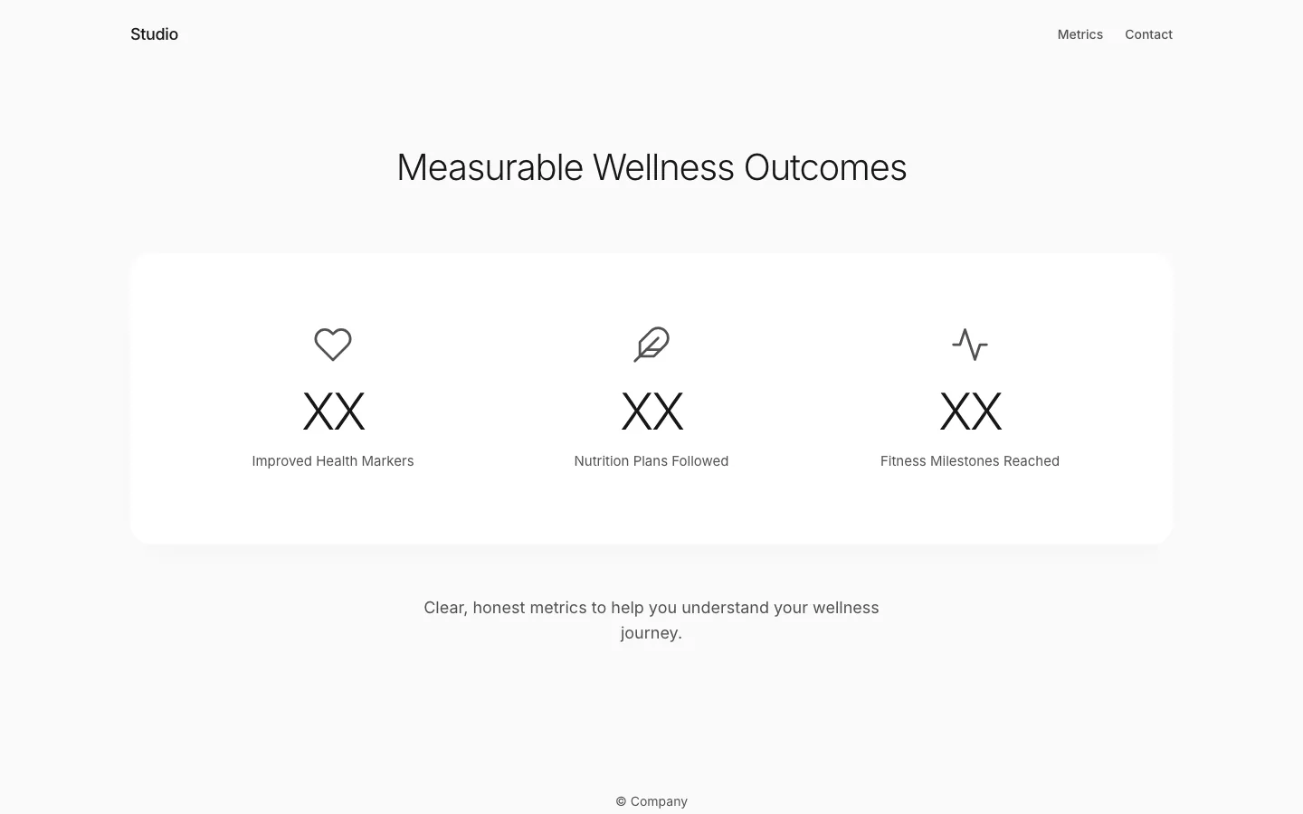 Rendered preview of Stats & Metrics 01 Halo