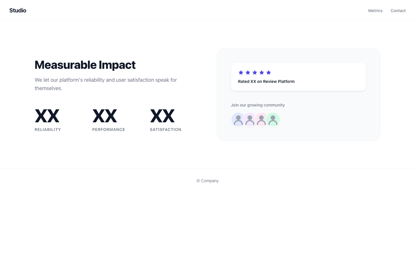 Screenshot of Stats Metrics 01 Pixa