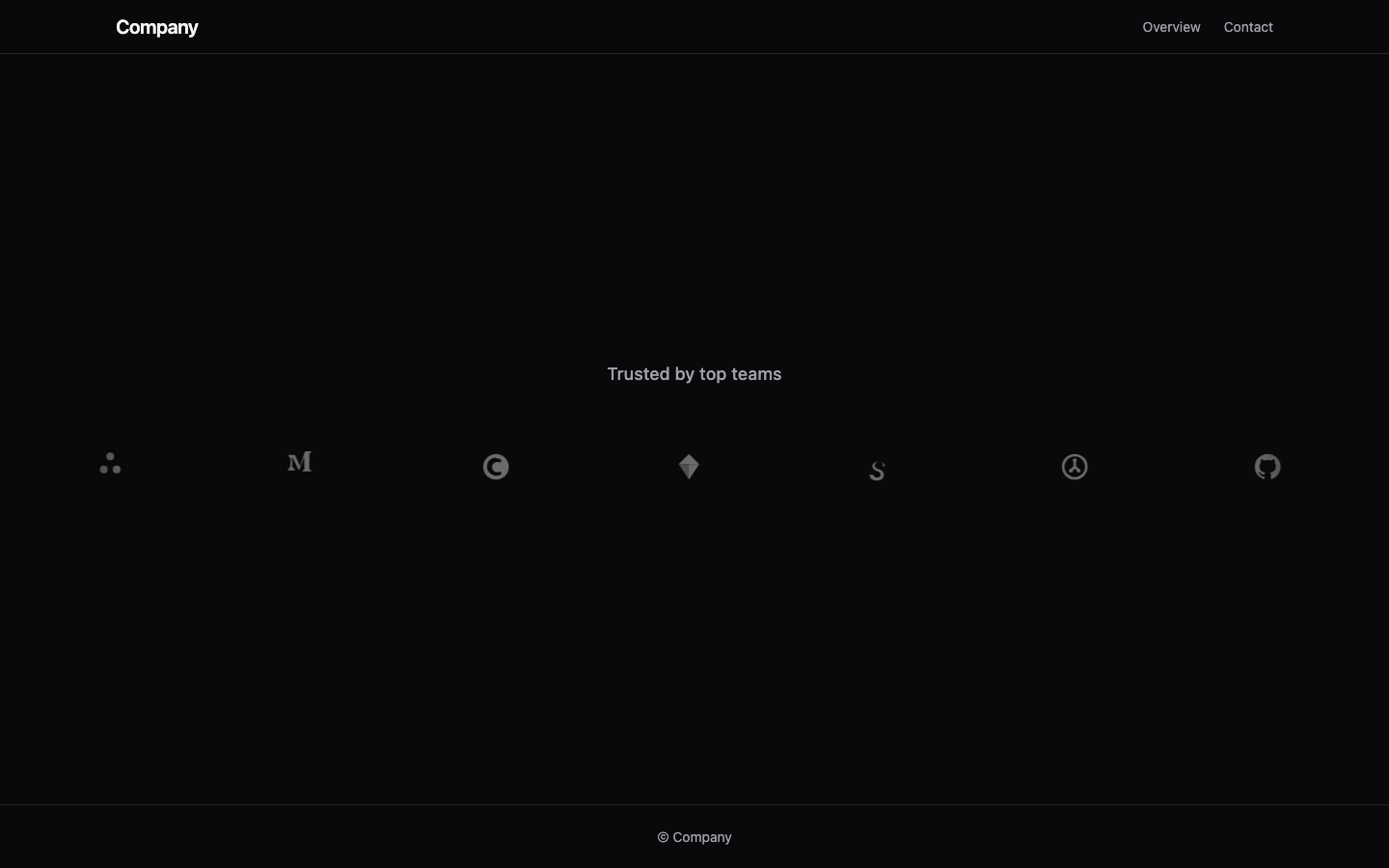Screenshot of Trusted Brand Black