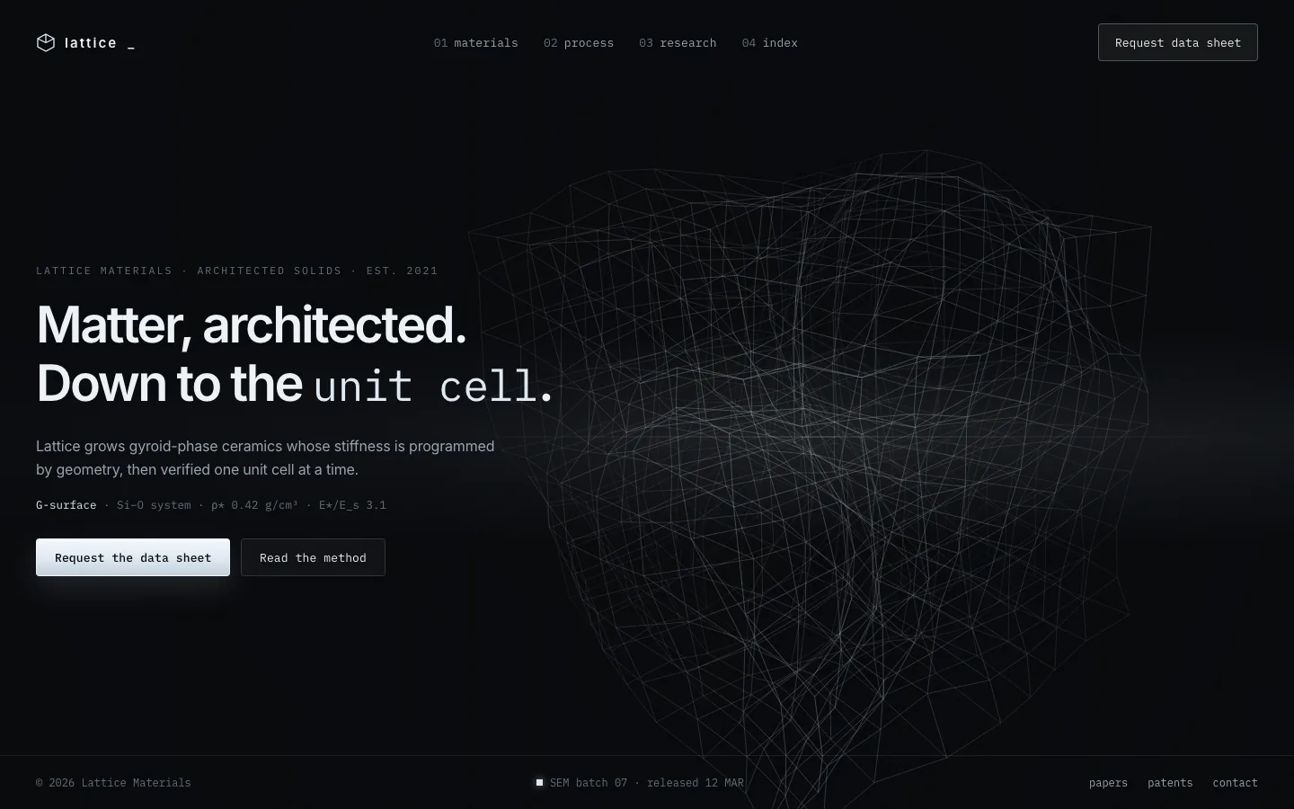 Rendered preview of Lattice