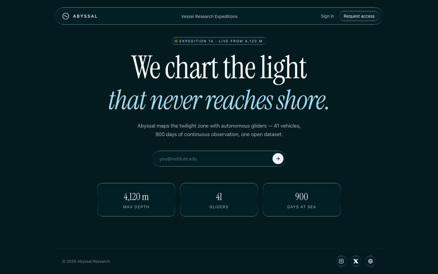 Screenshot of Liquid Glass Voyage