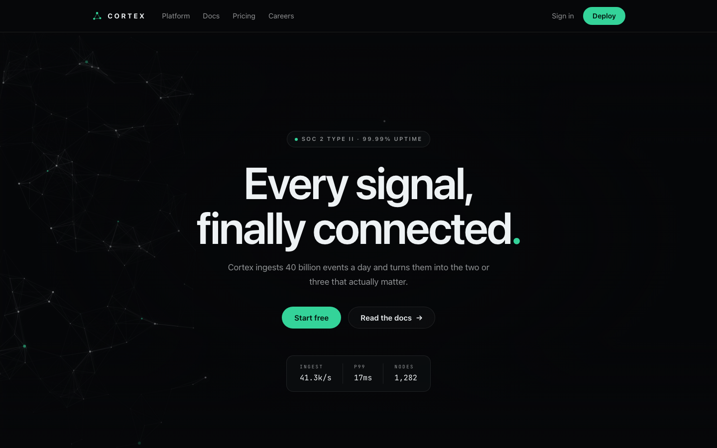 Screenshot of Neural Drift