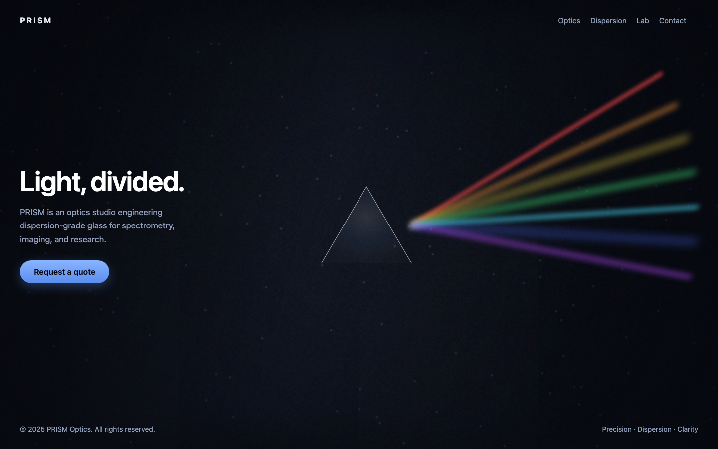 Screenshot of Prism