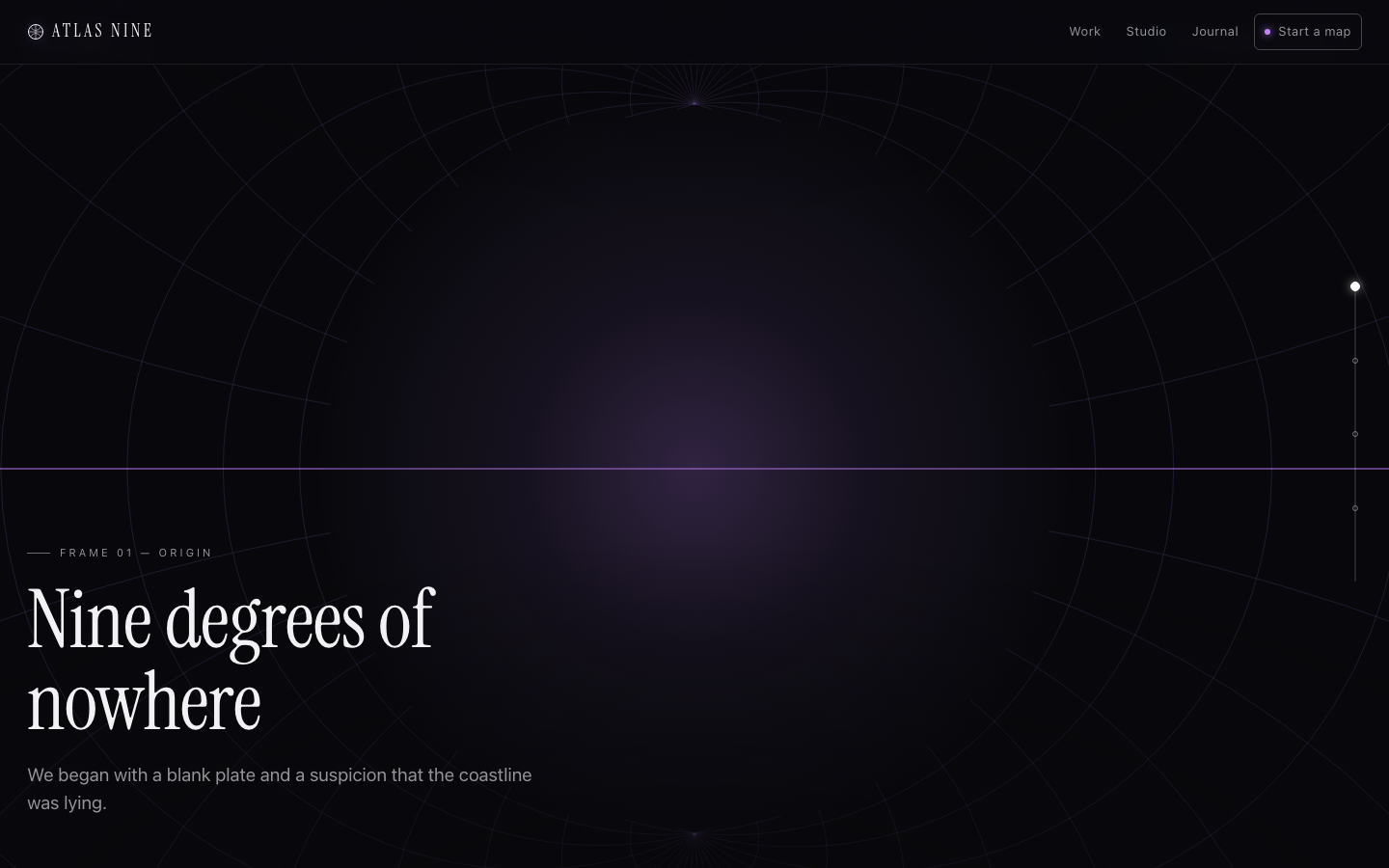 Screenshot of Scroll Atlas